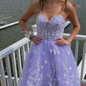 Gorgeous Lilac Princess Prom Dress!  Sherri Hill
